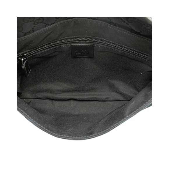 Pre Loved Gucci GG Canvas Belt Bag Women Black - Picture 4 of 7